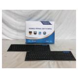 Arteck Keyboard and Tesco 120in Screen Lot