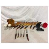 Sheffield Cutlery Set and Measuring Cups Spoons