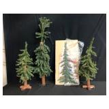 Pine Tree Home Decor Lot