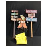 Decorative Outdoor Signs and Light