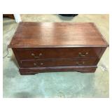 Cedar-Lined Mahogany Finish Hope Chest