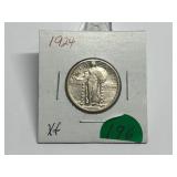 1924 SLQ Graded XF