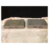 Two Sony PlayStation 1 Consoles
