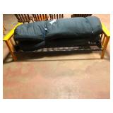 Wood Frame Futon Sofa Bed