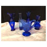 Avon 1876 Cape Cod Cobalt Glass Collection