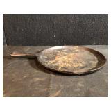 Vintage Cast Iron Round Griddle Pan