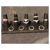 Boho Sterling Style Ring Lot Approximately 9