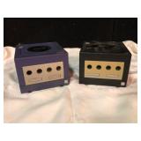 Two Nintendo GameCube Consoles