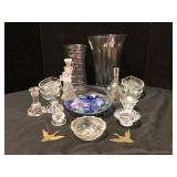 Vintage Glassware Decor Collection Lot