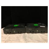 Two Microsoft Original Xbox Consoles