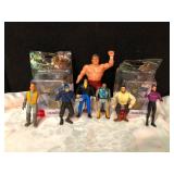 Action Figure Lot With Sealed Amiibo