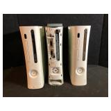 Lot of 3 Xbox 360 Consoles As Is