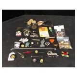 Vintage Brooch Pin and Tie Tack Lot