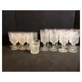 Anchor Hocking Wexford Glassware Lot