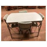 1950s Chrome and Formica Dinette Set