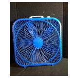 Lasko Cool Colors 20 Inch Box Fan Blue