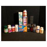 Lot of Dietary Supplements and Vitamins