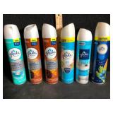 Glade Air Freshener Room Spray Lot of 6