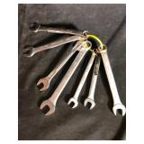 Combination Wrench Lot of 6 Stanley and More