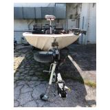 Sea Ark Aluminum Fishing Boat Motor and Trailer