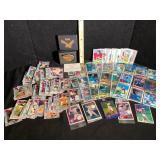 Sports Card Lot and NRA Eagle Belt Buckle