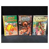 Mixed Comic Book Lot Harvey Charlton Bagged