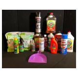 Lot of Cleaning and Household Care Supplies