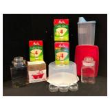 Kitchen Prep and Storage Lot with Melitta Filters