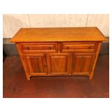 Oak Buffet Sideboard Two Drawers Two Doors