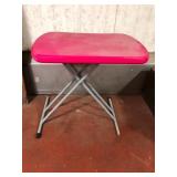 Cosco Pink Adjustable Folding Personal Table