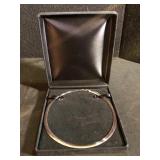 Milor Italy .925 Sterling Silver Collar Necklace