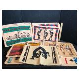 El Paso Saddleblanket Cotton Placemats Lot