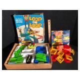 Marx Mickey Mouse Loop the Loop Toy in Box