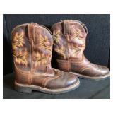 J.M.W. Boots Original Workboots Leather Pair