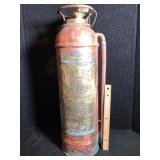 Hale Copper and Brass Fire Extinguisher