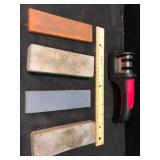 Knife Sharpeners Whetstones Lot