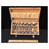 16-Piece Forstner Bit Set in Wood Case