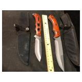 Frost Cutlery Wood Handle Knives Lot
