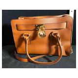 Michael Kors Leather Hamilton Tote Luggage