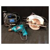 Electric Hand Tools Makita Drill Saws Lot