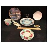 Home Decor Lot Bavaria China and Suncatchers