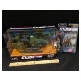 GI Joe 25th Ghost Hawk and General Hawk Figures
