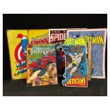 Vintage Style Metal Comic Book Signs Lot