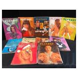 Vintage Playboy Magazines Lot of 11