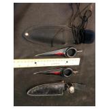 Ninja Throwing Knives with Sheath