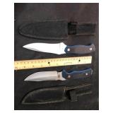 Frost Cutlery Fixed-Blade Knives Lot