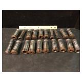 Lot of Metal Collets for Lathe or Mill