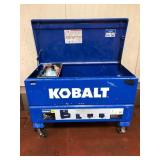 Kobalt 48in Blue Steel Jobsite Storage Box