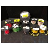 Electrical Wire Variety Lot on Spools