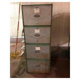 Safeway Food Locker Steel File Cabinet 4-Drawer